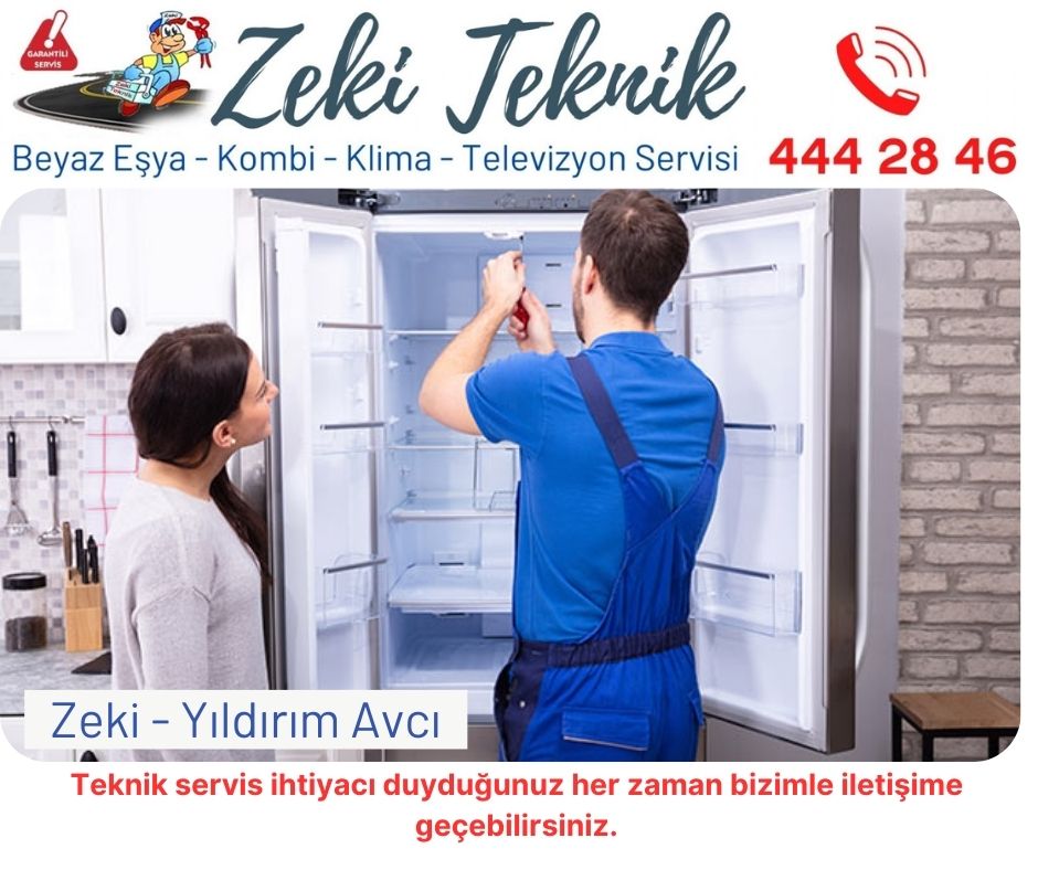 Arçelik Buzdolabı Kırmızı Ünlem İşareti