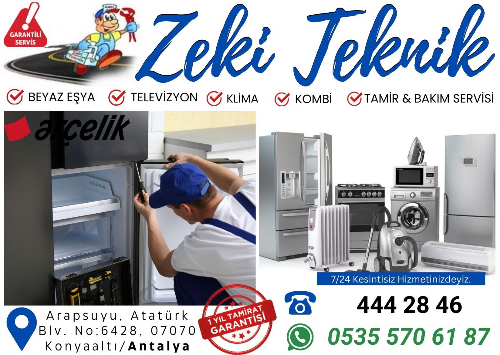 Arapsuyu Arçelik Servisi