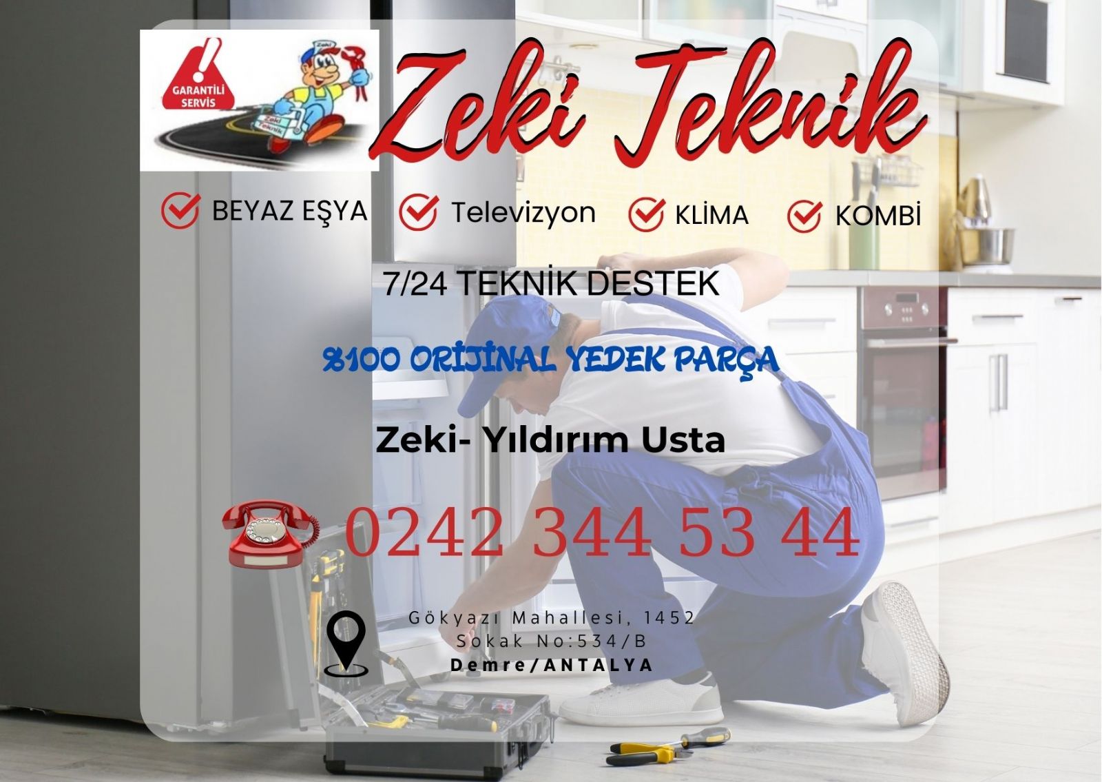 Demre Arçelik Servisi