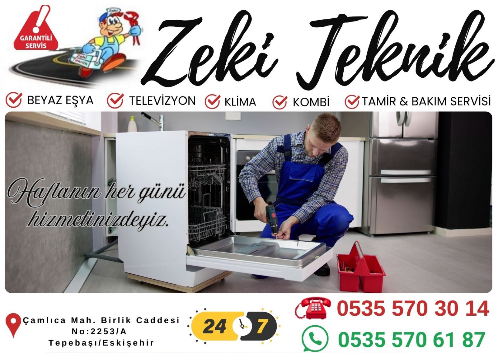 Eskişehir Arçelik Servisi