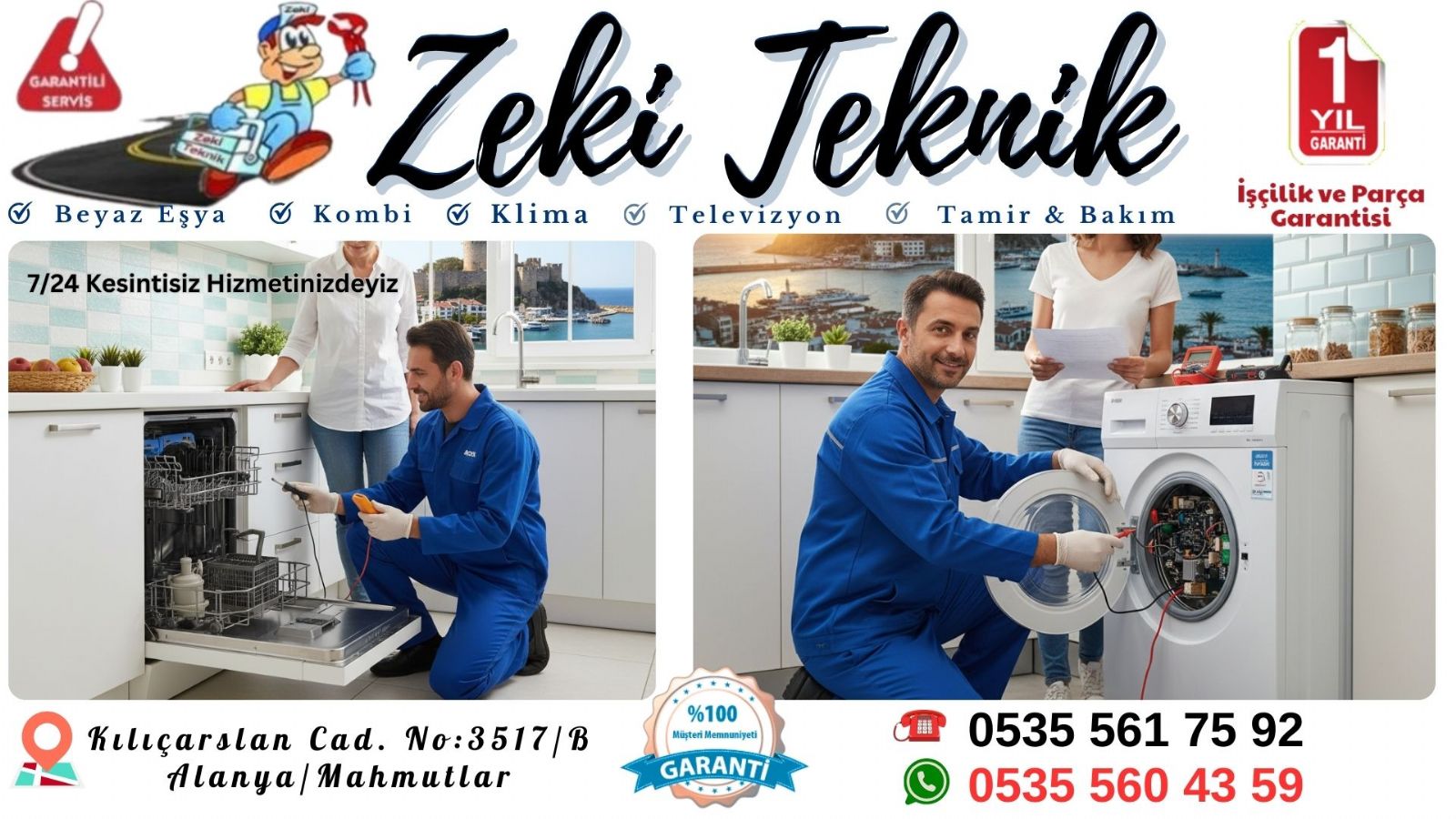 Mahmutlar Arçelik Servisi
