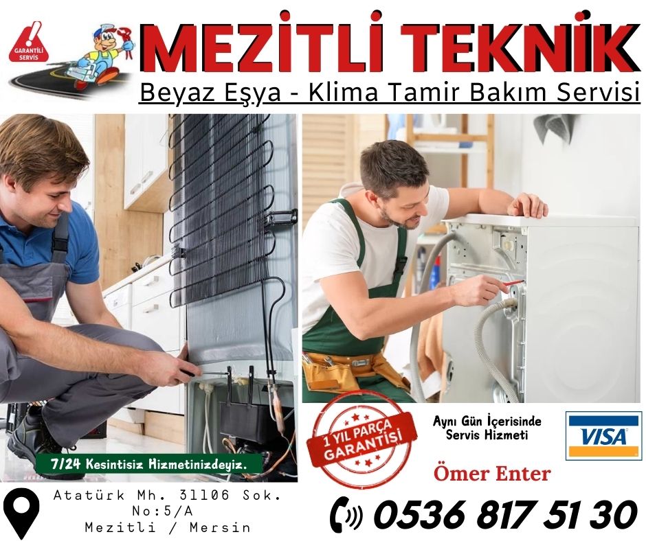 Mezitli Arçelik Servisi 