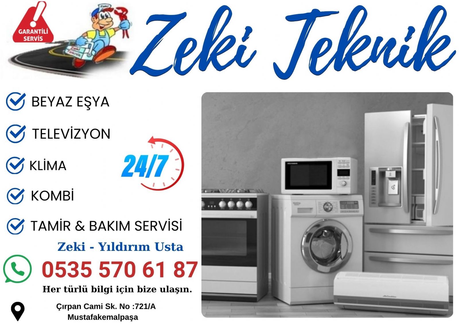 Mustafa Kemalpaşa Arçelik Servisi