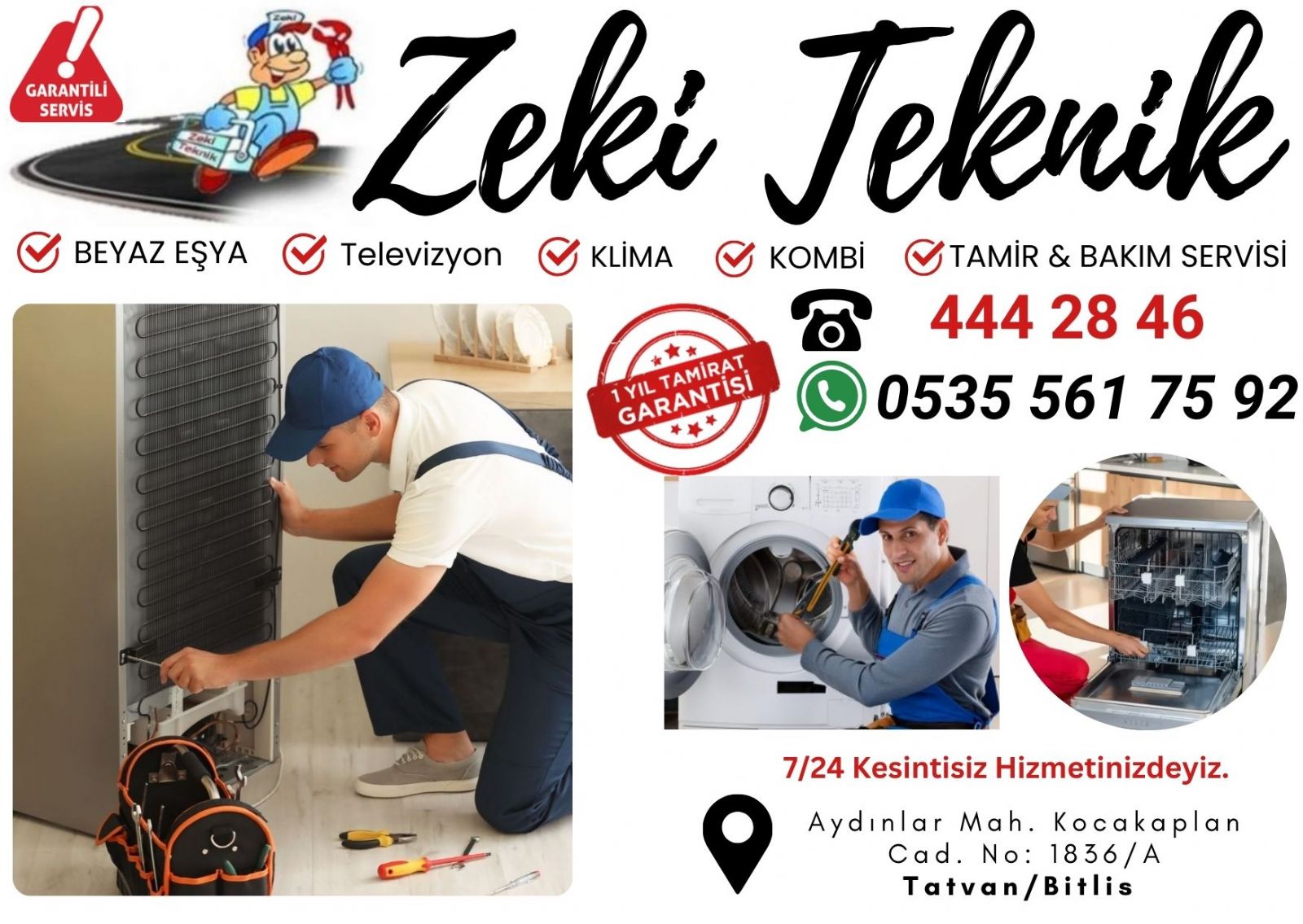 Tatvan Arçelik Servisi