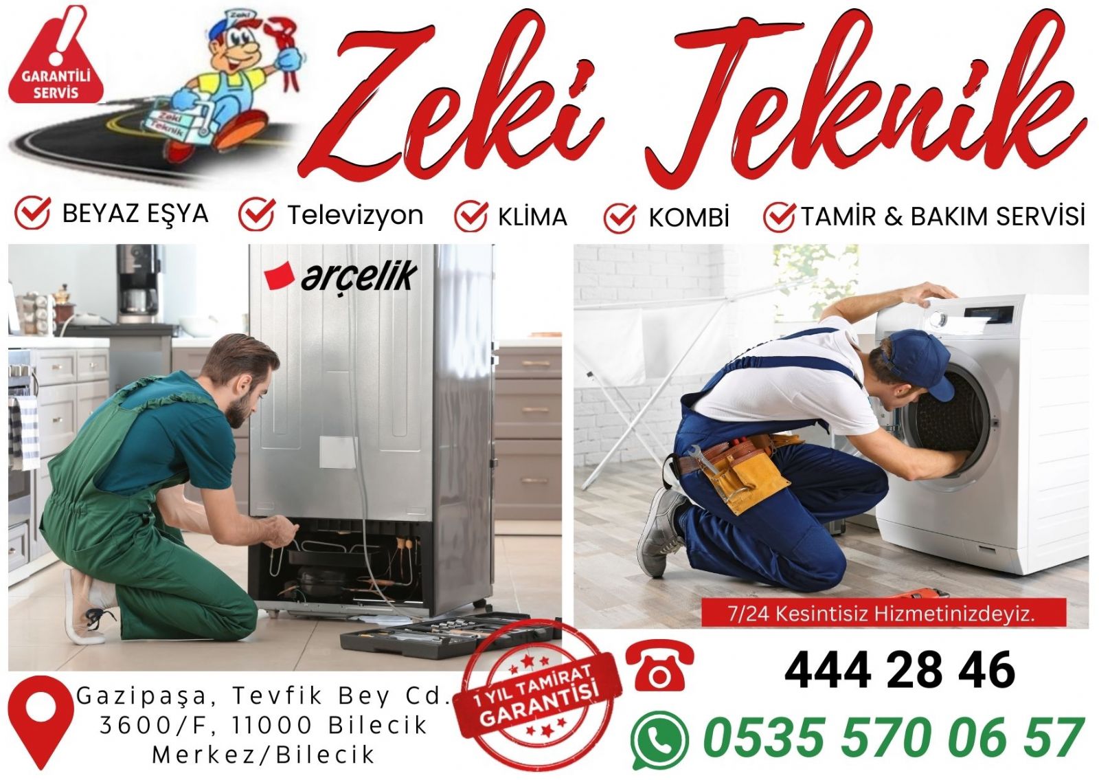 bilecik-arçelik-servisi